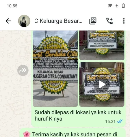 Pengiriman Papan Bunga Duka Pejaten Timur