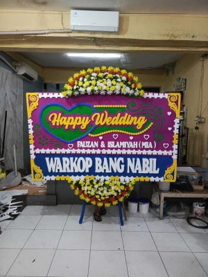 Papan Bunga di Pejaten Timur