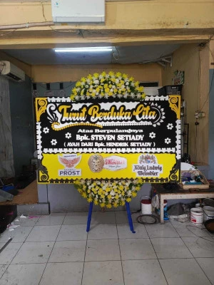 Papan Bunga di Pejaten Timur