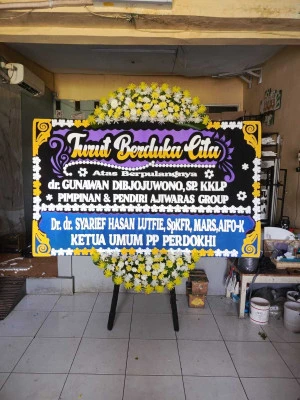 Papan Bunga di Pejaten Timur